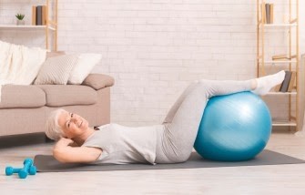Sit-ups voor ouderen Sit-ups voor ouderen
