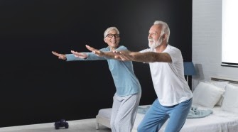 Squats voor ouderen Squats voor ouderen