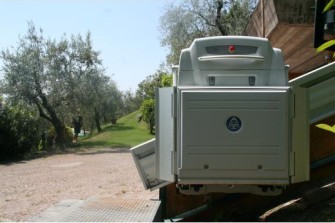 Plateaulift TK Home Solutions buitentrap Plateaulift TK Home Solutions buitentrap